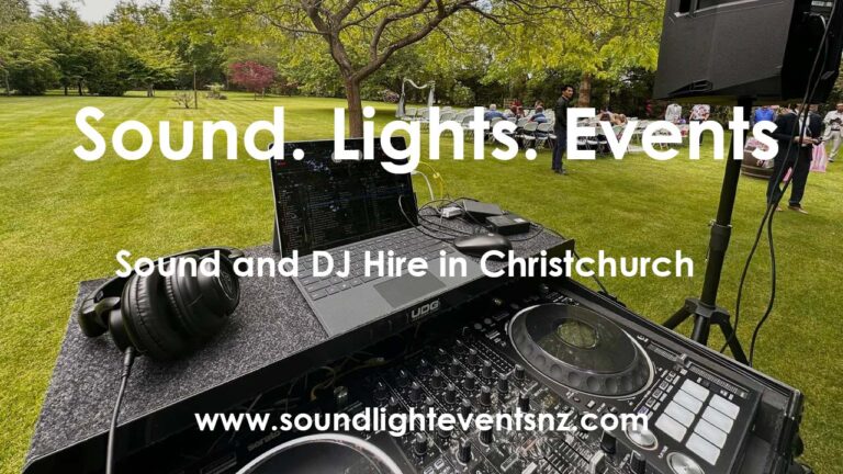 Sound and DJ Hire in Christchurch